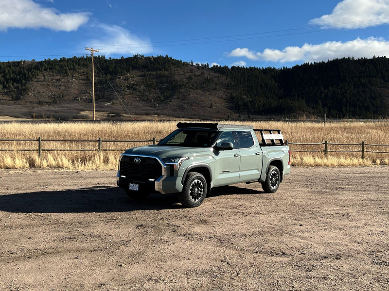 Load image into Gallery viewer, upTOP Overland | Bravo Tundra crewMAX Roof Rack (2022+)-Overland Roof Rack-upTOP Overland-upTOP Overland
