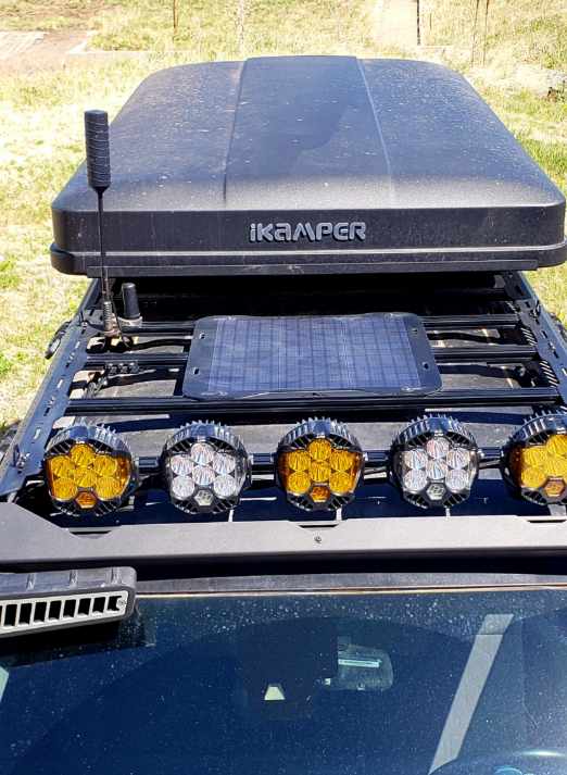 Load image into Gallery viewer, Cascadia 4x4 | Dual 45 Watt Solar Panels With Controller-Solar Panels-Cascadia-upTOP Overland
