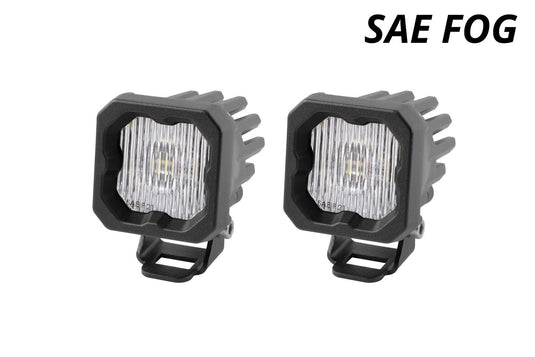 Diode Dynamics | Stage Series C1 White SAE Fog Standard LED Pod (pair)-Lighting-Diode Dynamics-upTOP Overland
