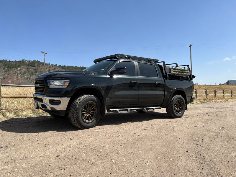 Load image into Gallery viewer, upTOP Overland | Alpha RAM 1500 Roof Rack (5th Gen - 2019+) *CREW CAB*-Overland Roof Rack-upTOP Overland-upTOP Overland
