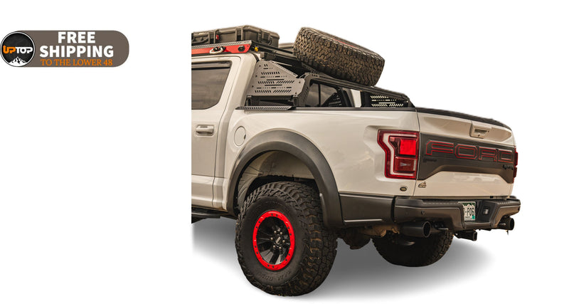 Load image into Gallery viewer, upTOP Overland | BAJA BED RACK &amp; TIRE CARRIER COMBO KIT-Baja Bed Rack-upTOP Overland-upTOP Overland
