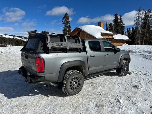 upTOP Overland | TRUSS Soft Top Compatible Bed Rack-Overland Bed Rack-upTOP Overland-Chevy Colorado or GMC Canyon-upTOP Overland