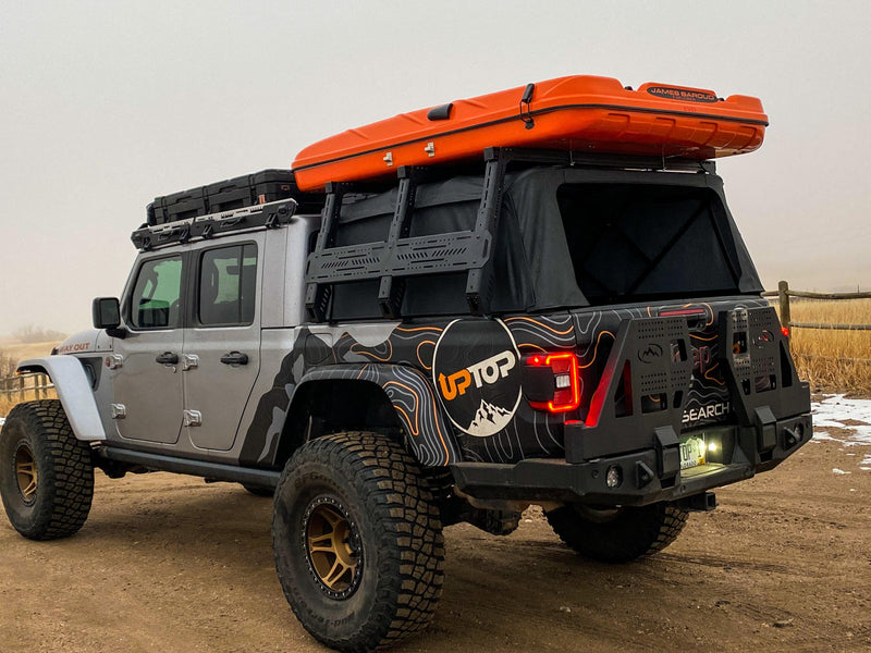 Load image into Gallery viewer, upTOP Overland | TRUSS Soft Top Compatible Bed Rack-Overland Bed Rack-upTOP Overland-Jeep Gladiator-upTOP Overland
