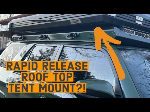 Rapid Release Tent Mount System